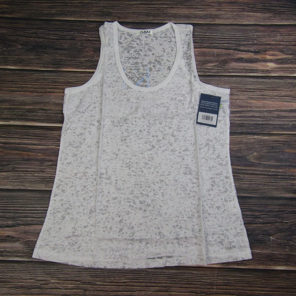 NUYU NEW Womens Size Large‎ Kappa Kappa Gamma KKG Sorority Burnout Tank Top